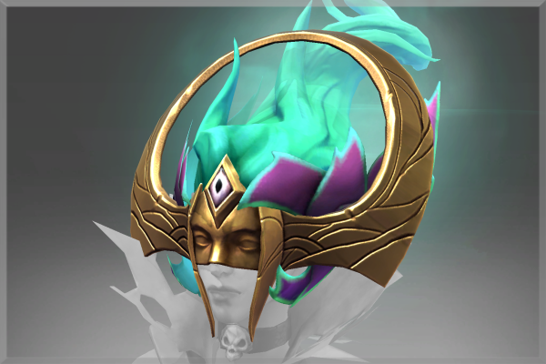 Inscribed Dark Realm Oracles Mask