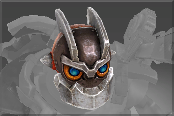 Inscribed Head of the Iron Clock Knight