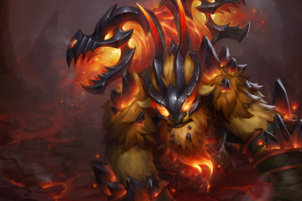 Inscribed Loading Screen of Deep Magma