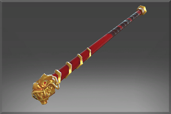 Inscribed Staff of the Infinite Waves