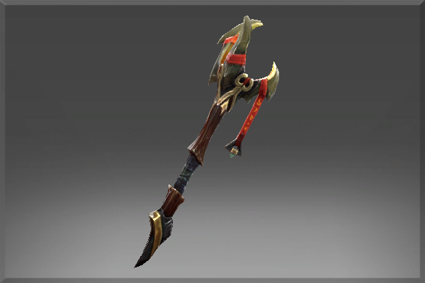 Inscribed Staff of the Wailing Inferno