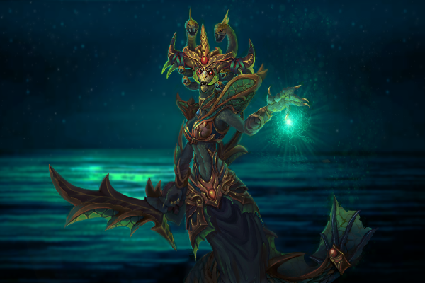 Inscribed Serpent of the Emerald Sea