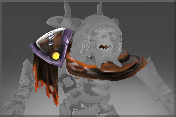 Inscribed Shoulders of the Fallen Cloak