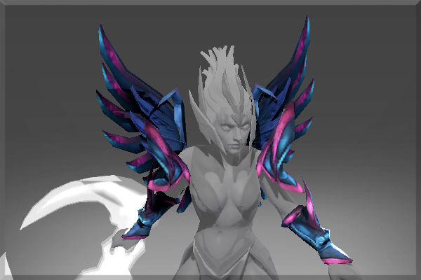 Inscribed Wings of the Fallen Princess