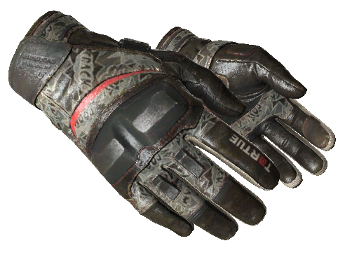 ★ Moto Gloves | Boom! (Well-Worn)