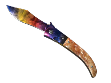 Navaja Knife | Marble Fade
