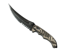 Flip Knife | Black Laminate