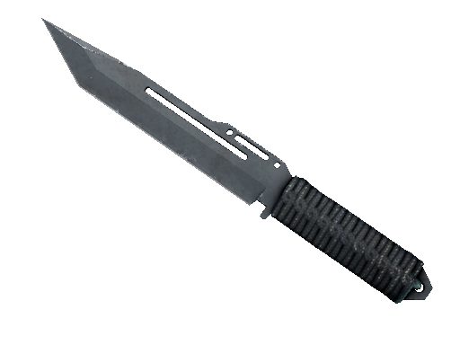 ★ Paracord Knife | Night Stripe (Well-Worn)