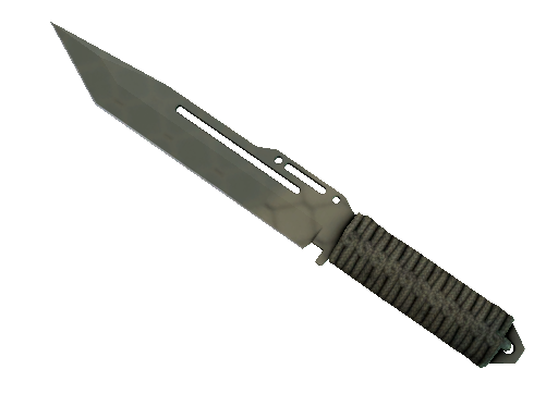 ★ Paracord Knife | Safari Mesh (Minimal Wear)