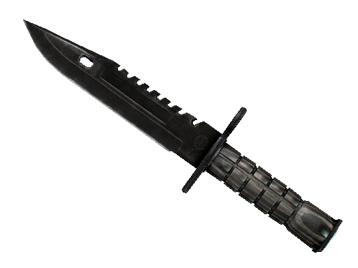 ★ StatTrak™ M9 Bayonet | Black Laminate (Battle-Scarred)