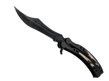 Butterfly Knife | Black Laminate