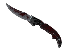 Falchion Knife | Crimson Web