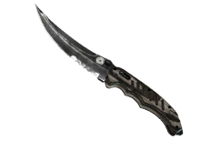 Flip Knife | Black Laminate