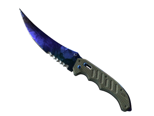 ★ StatTrak™ Flip Knife | Doppler (Minimal Wear)