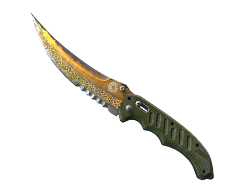 ★ StatTrak™ Flip Knife | Lore (Battle-Scarred)