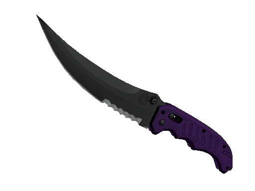 ★ StatTrak™ Flip Knife | Ultraviolet (Factory New)