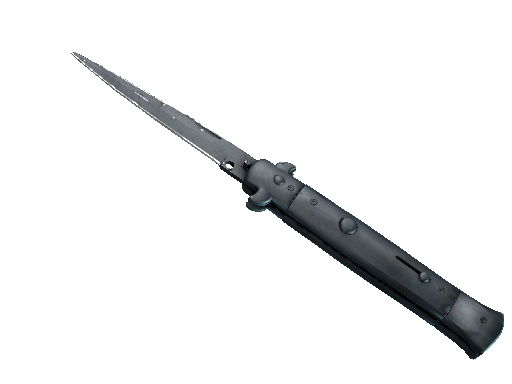 ★ StatTrak™ Stiletto Knife | Night Stripe (Well-Worn)