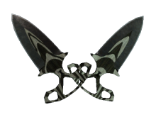 Shadow Daggers | Black Laminate