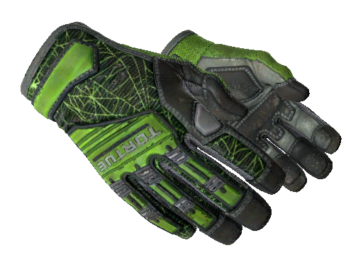 ★ Specialist Gloves | Emerald Web (Well-Worn)