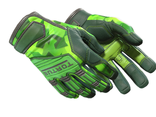 ★ Specialist Gloves | Lime Polycam (Factory New)