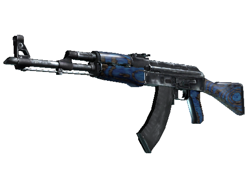 AK-47 | 蓝色层压板 (略有磨损)