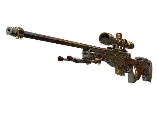 AWP | Sovereign Flame (Well-Worn)