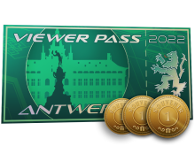 Antwerp 2022 Viewer Pass + 3  Tokens