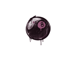 Graffiti | 8-Ball (Princess Pink)