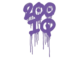 涂鸦 | 智商200 (暗紫)