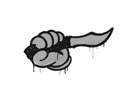Graffiti | Backstab (Shark White)