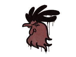 Graffiti | Cocky (Brick Red)