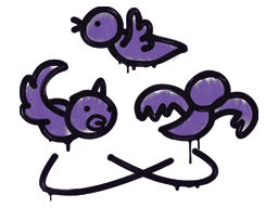 Graffiti | Dizzy (Monster Purple)