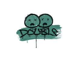 Graffiti | Double (Frog Green)