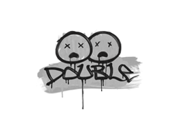 Graffiti | Double (Shark White)