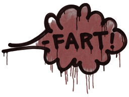 Graffiti | Fart (Brick Red)