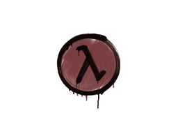 Graffiti | Lambda (Brick Red)