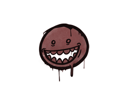 Graffiti | Mr. Teeth (Brick Red)