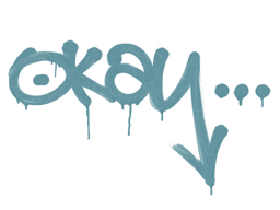 Graffiti | Okay (Wire Blue)
