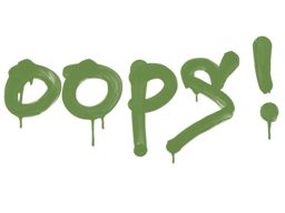 Graffiti | Oops (Battle Green)