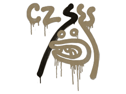 涂鸦 | CZ75压枪 (灰褐)