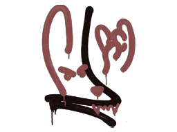 涂鸦 | M4A4压枪 (砖红)