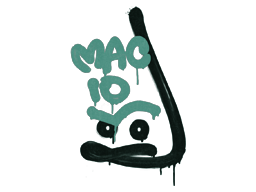 涂鸦 | MAC-10压枪 (暗绿)