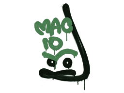 涂鸦 | MAC-10压枪 (深绿)