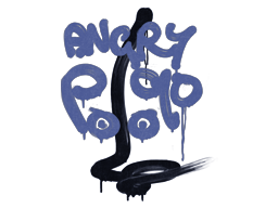 Graffiti | Recoil P90 (SWAT Blue)