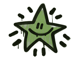 Graffiti | Shining Star (Battle Green)