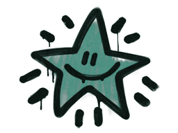 Graffiti | Shining Star (Frog Green)