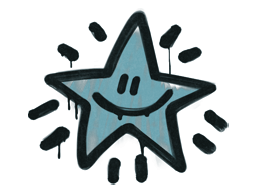 Graffiti | Shining Star (Wire Blue)
