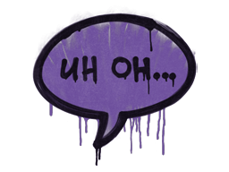 Graffiti | Uh Oh (Monster Purple)