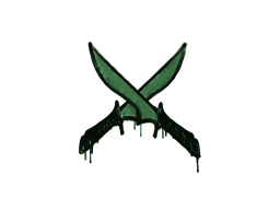 Graffiti | X-Knives (Jungle Green)