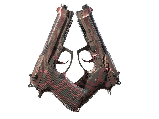Dual Berettas | Mystic Conjunction (Battle-Scarred)